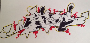 Graffiti Sketch in bolzano - Photo by Satos - satos (2015)