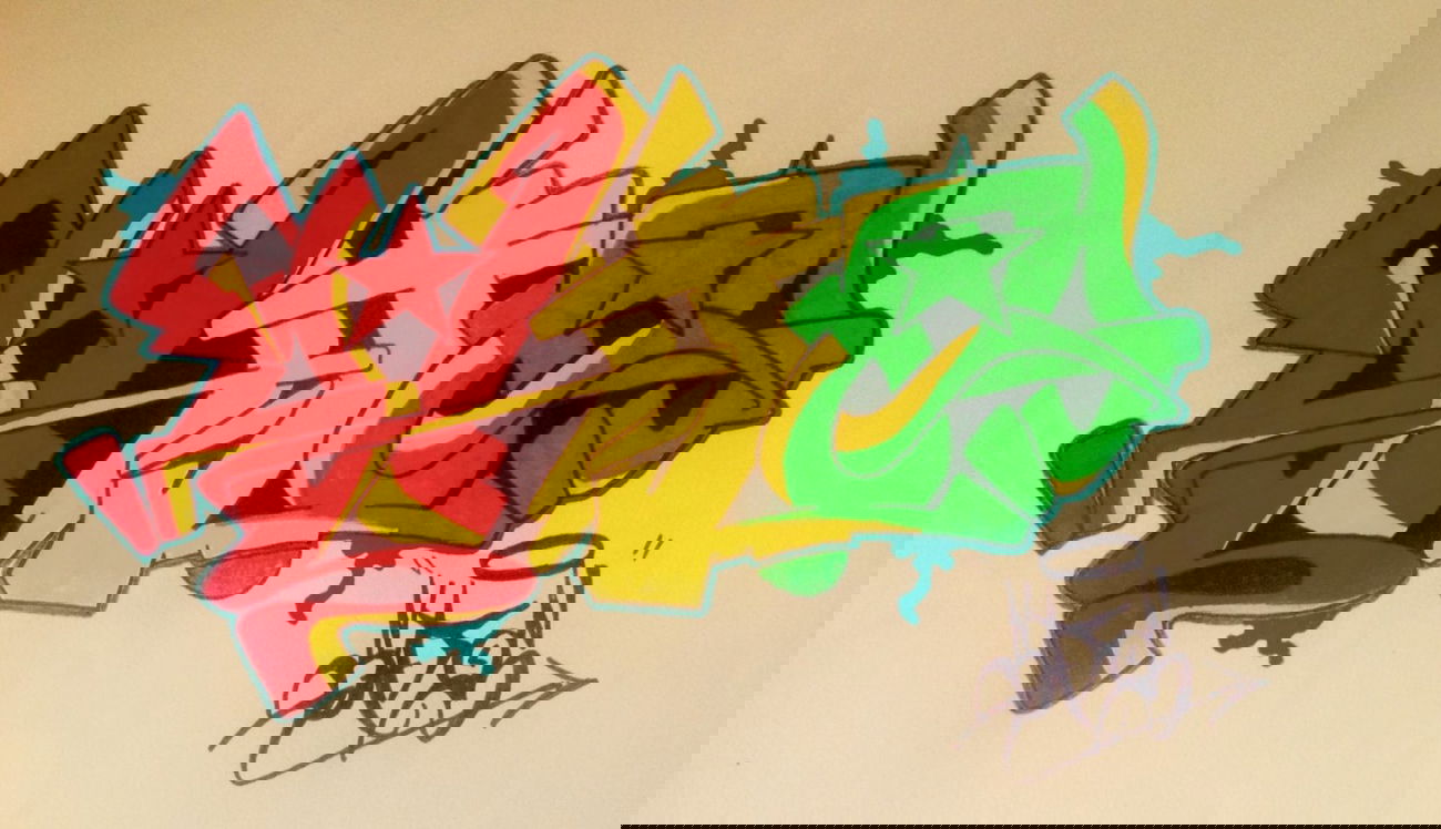 Graffiti Sketch - Photo by Satos - Satos (2014)