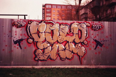 Graffiti Bombing in Chelyabinsk - Photo by SavaSavio (2013)