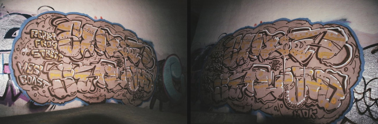 Graffiti Bombing in Chelyabinsk - Photo by SavaSavio (2013)