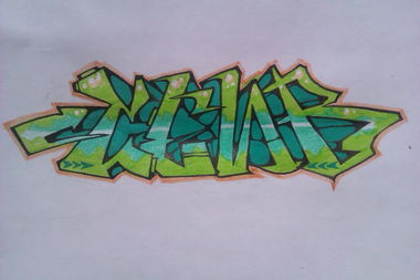 Graffiti Wall - Photo by Save