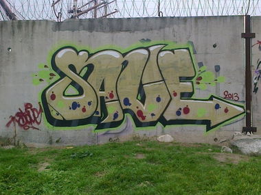 Graffiti Wall - Photo by Save - old, shit (2012)