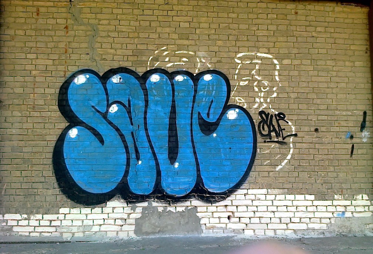 Graffiti Bombing - Photo by Save