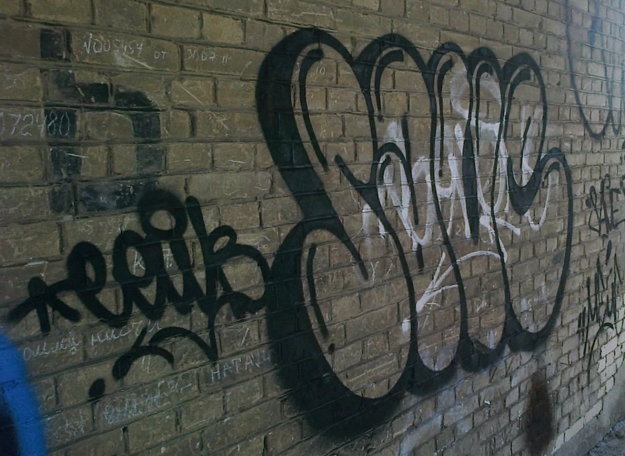 Graffiti Bombing - Photo by Save