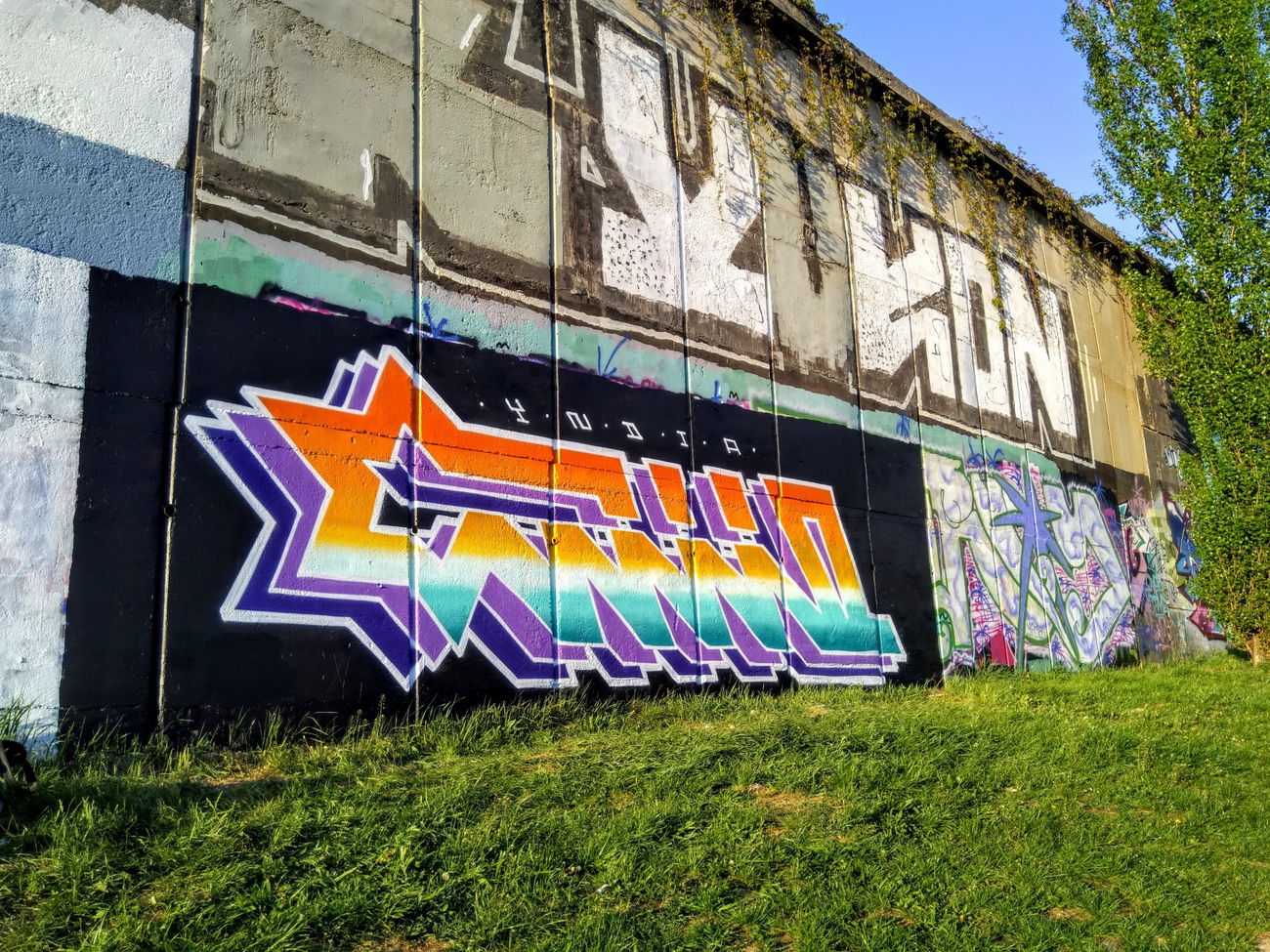 Graffiti Wall - Photo by Savior - Evil, yndia (2018)