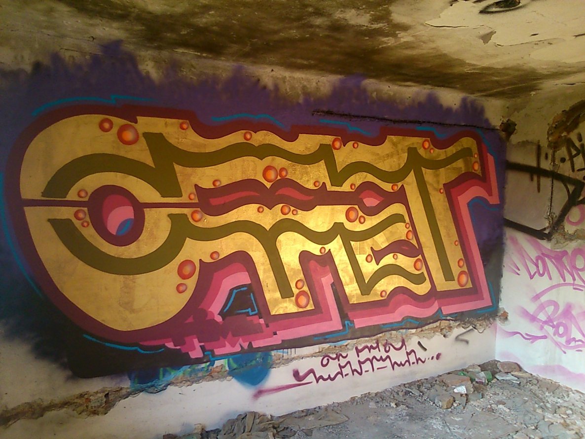 Graffiti Wall - Photo by Savior - devil, overtime, over (2014)
