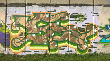 Graffiti Wall - Photo by Savior - evil, yndia (2016)