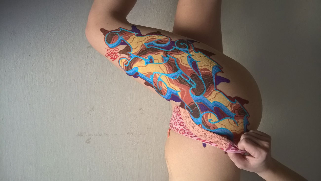 Graffiti Sketch - Photo by Savior - evil (2016)