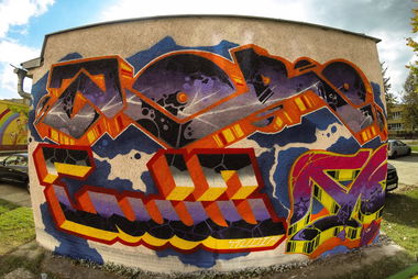 Graffiti Wall - Photo by Savior - evil, yndia, zoro (2016)