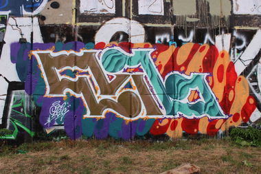 Graffiti Wall - Photo by Savior - yndia, evil (2015)