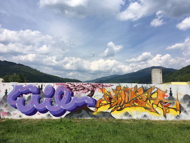 Graffiti Wall - Photo by Savior - evil, yndia, ynd (2017)