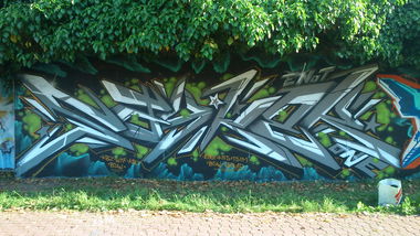 Graffiti Wall - Photo by Sayker9 - olomouc, legal, enot (2014)