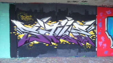 Graffiti Wall - Photo by Sayker9 - graffneckjam (2015)