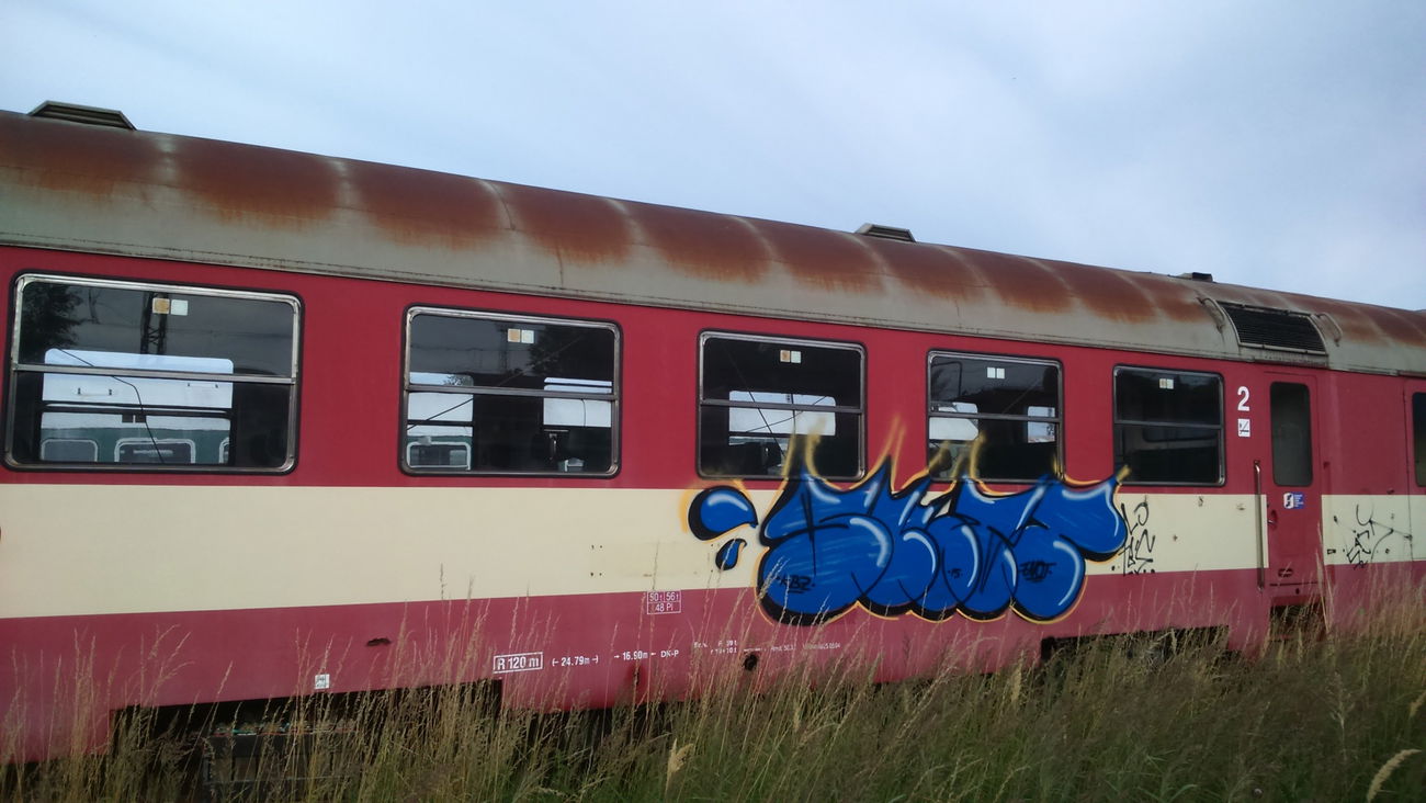Graffiti Train - Photo by Sayker9 - enone (2015)