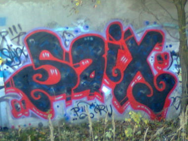 Graffiti Wall - Photo by Sayks1 - Saix1