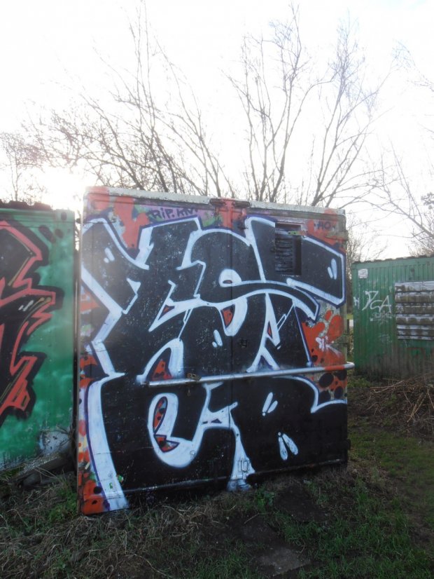 Graffiti Bombing - Photo by Sayks1 - C.B, feat, TgF