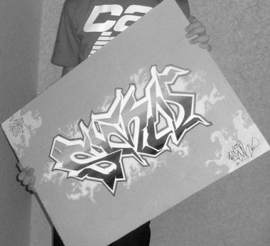 Graffiti Artwork - Photo by Saymon (2012)