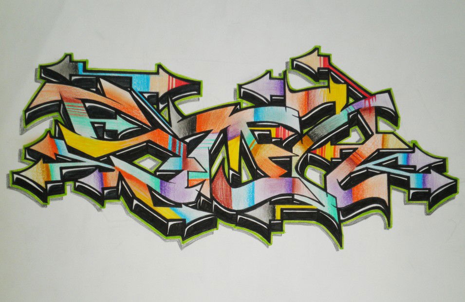 Graffiti Sketch - Photo by Saymon - Saymon(Smn) (2012)