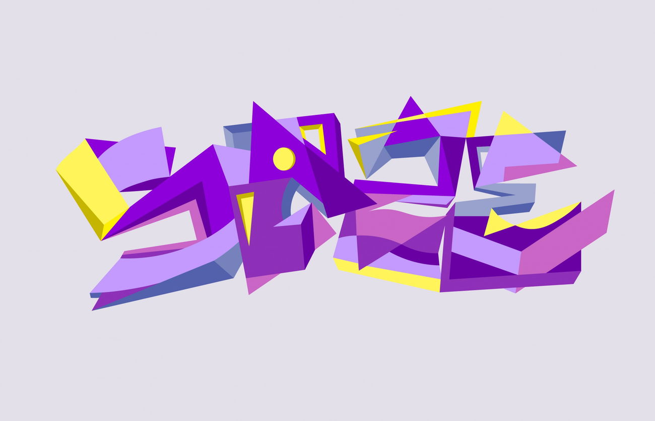 Graffiti Sketch - Photo by Saze (2015)