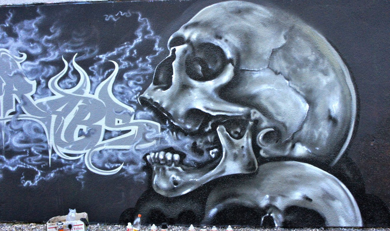 Graffiti Wall - Photo by Sbecky