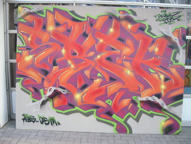 Graffiti Wall - Photo by Sbecky