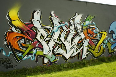 Graffiti Wall - Photo by Sbecky