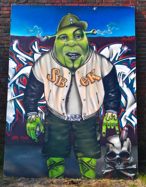 Graffiti Wall - Photo by Sbecky