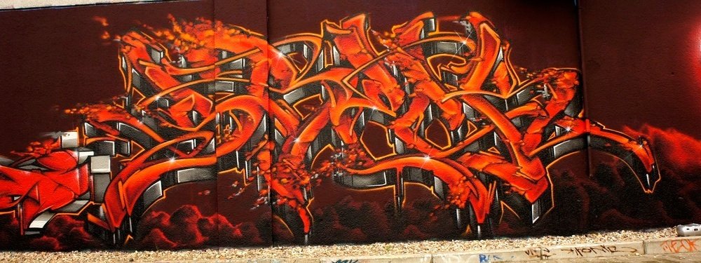 Graffiti Wall in Hansestadt Salzwedel - Photo by Sbecky - Sbeck (2011)