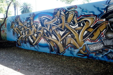 Graffiti Wall - Photo by Sbecky - Sbeck (2011)