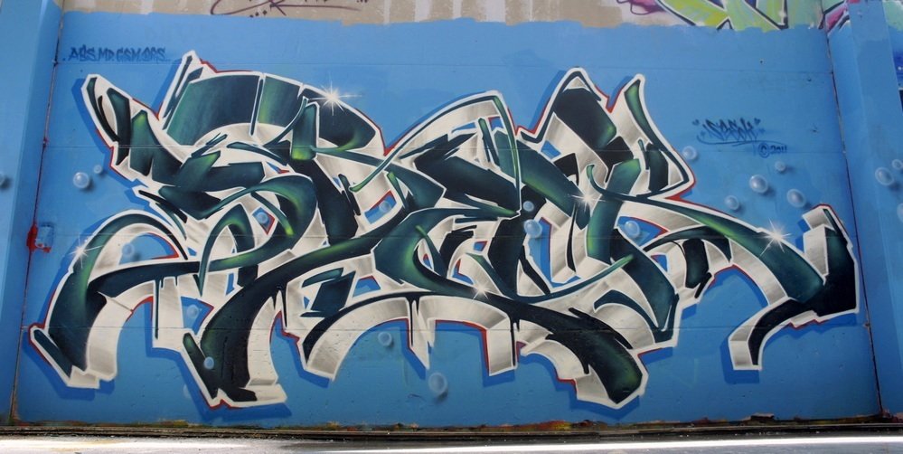 Graffiti Wall - Photo by Sbecky