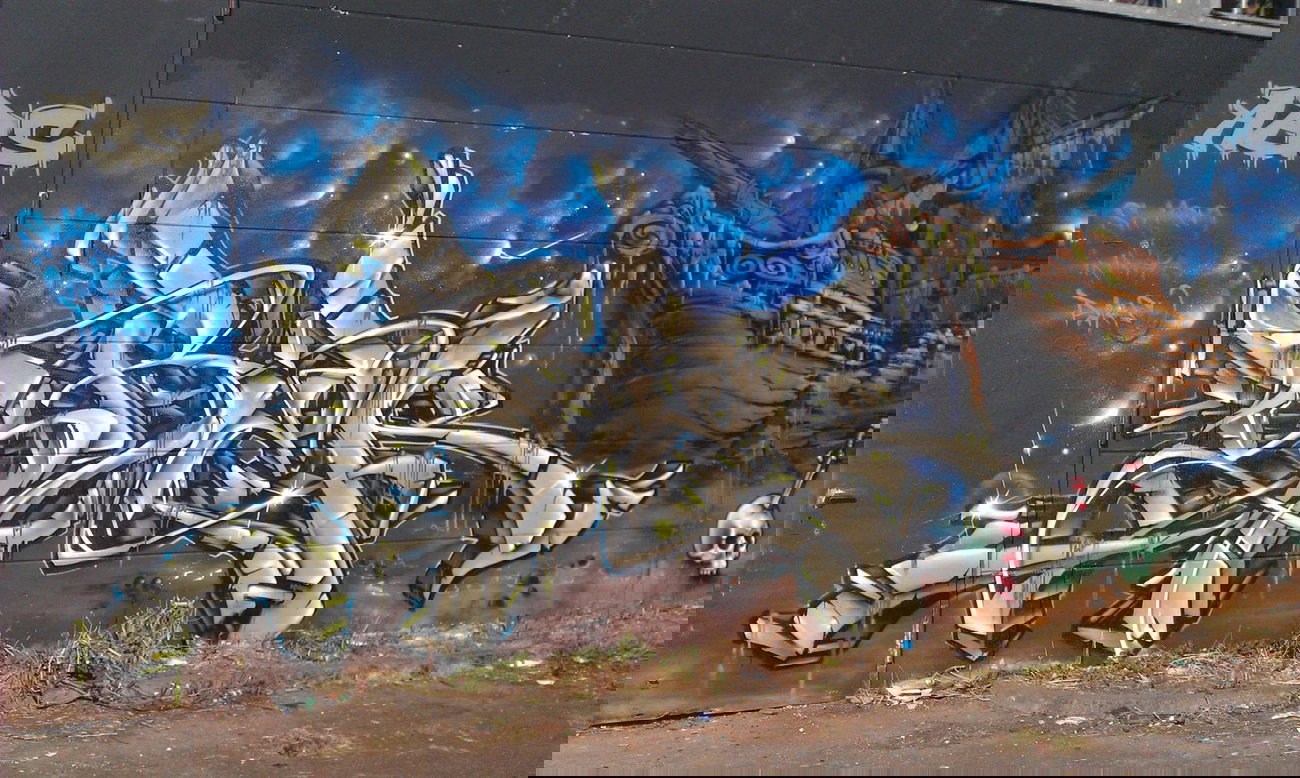Graffiti Wall - Photo by Sbecky