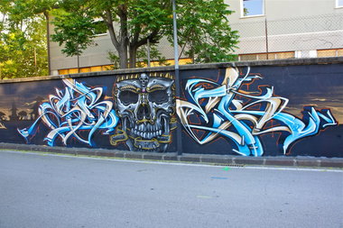 Graffiti Wall - Photo by Sbecky
