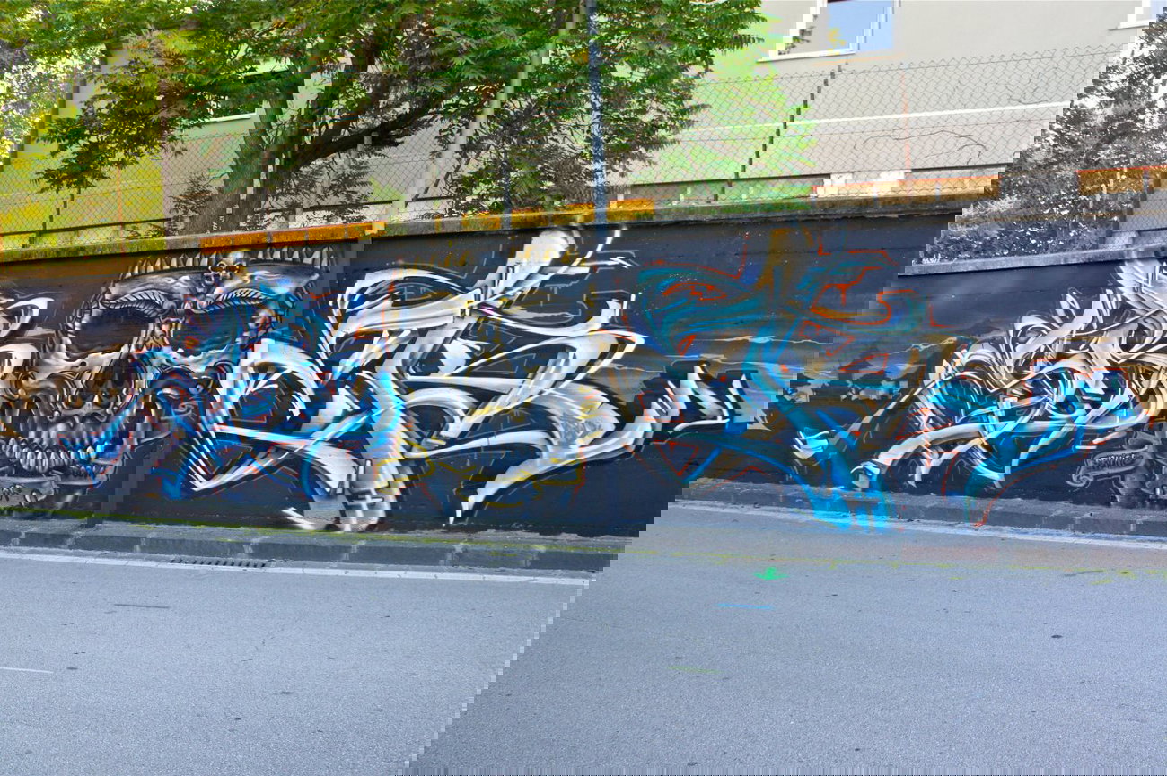 Graffiti Wall - Photo by Sbecky