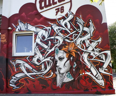 Graffiti Wall - Photo by Sbecky