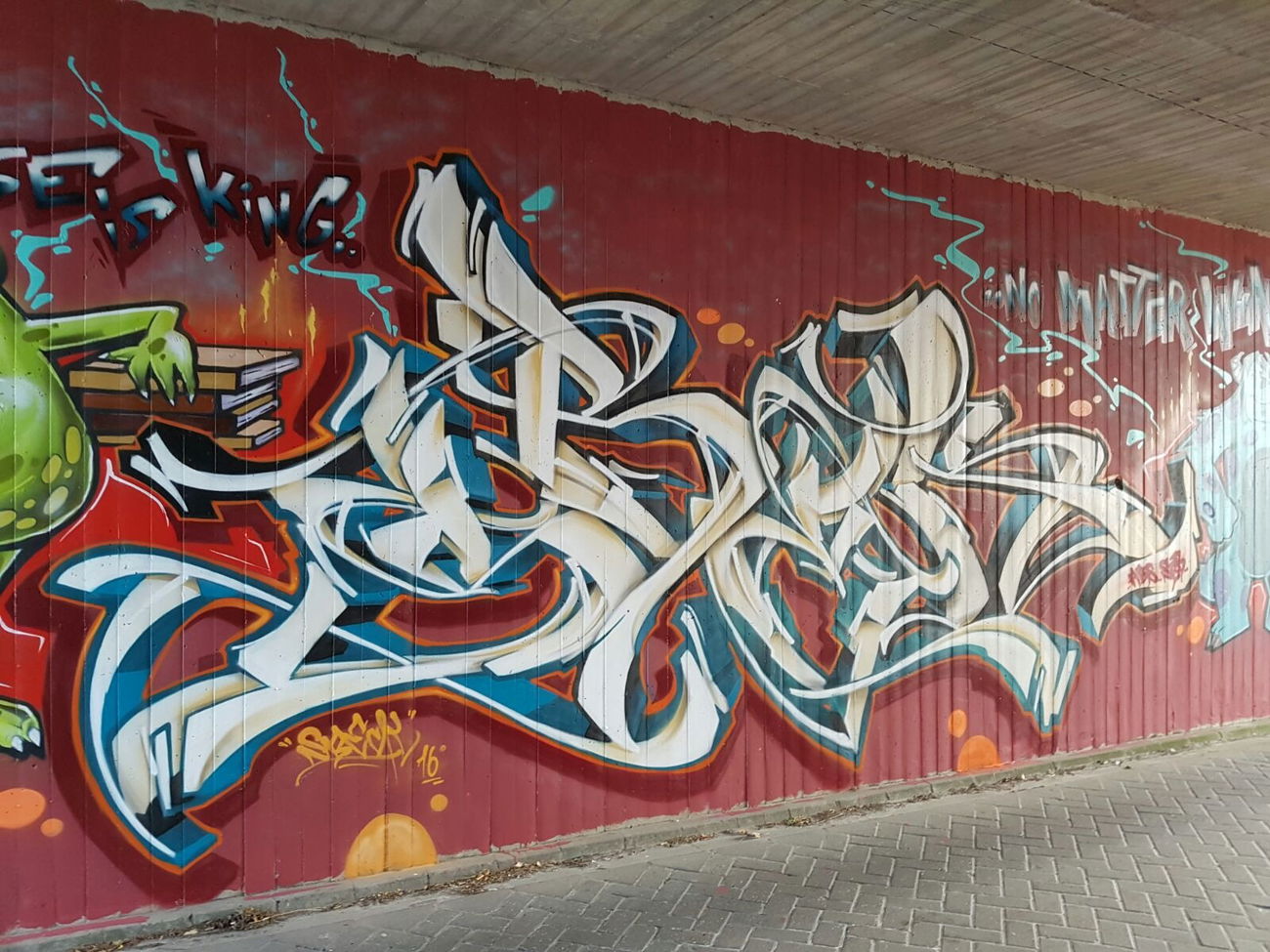 Graffiti Wall - Photo by Sbecky