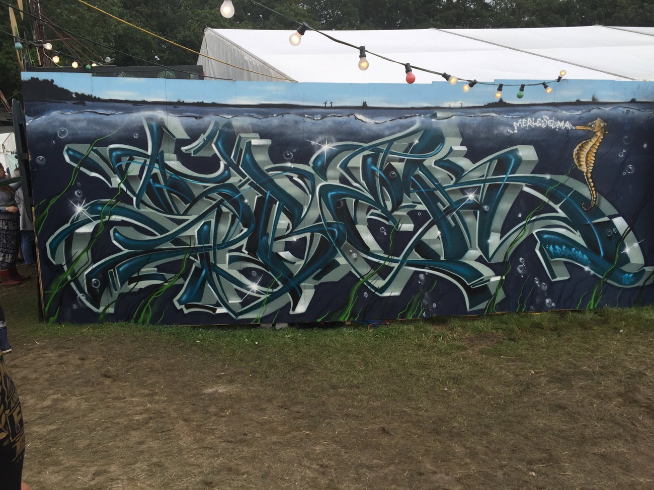 Graffiti Wall - Photo by Sbecky