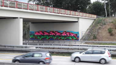 Graffiti Wall - Photo by Sbecky