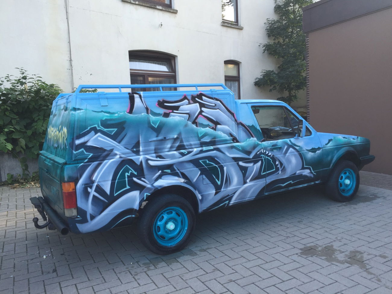 Graffiti Bombing - Photo by Sbecky