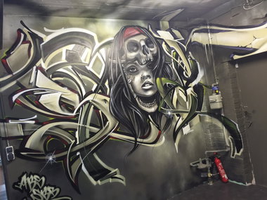 Graffiti Wall - Photo by Sbecky