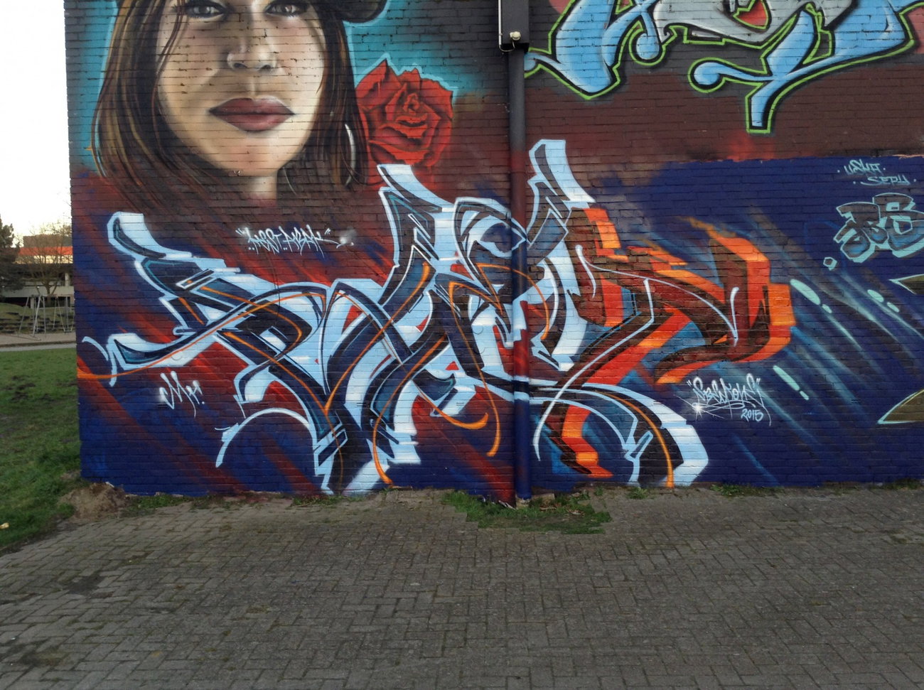 Graffiti Wall - Photo by Sbecky (2015)