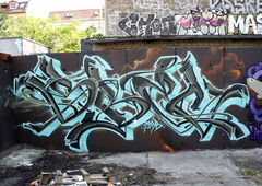 Graffiti Wall - Photo by Sbecky (2015)