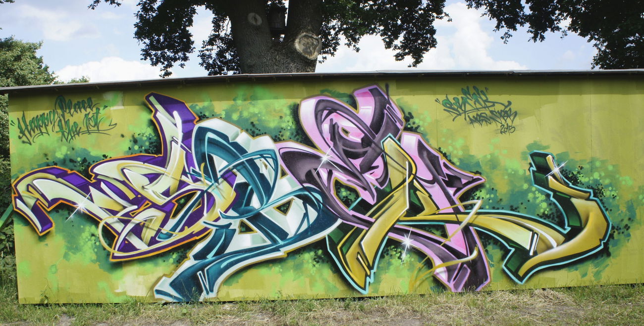 Graffiti Wall - Photo by Sbecky