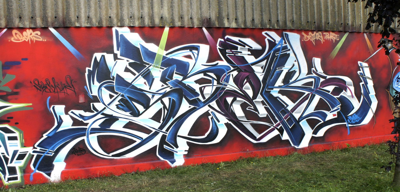 Graffiti Wall - Photo by Sbecky