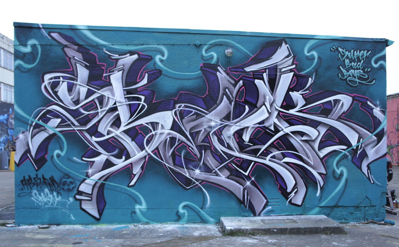 Graffiti Wall - Photo by Sbecky