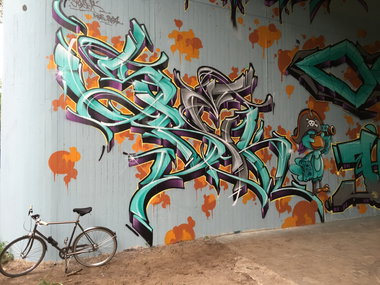 Graffiti Wall - Photo by Sbecky