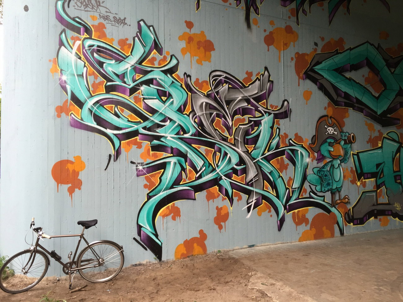 Graffiti Wall - Photo by Sbecky