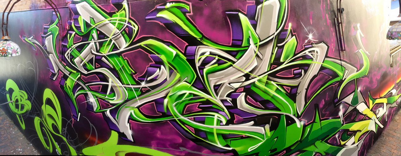 Graffiti Wall - Photo by Sbecky