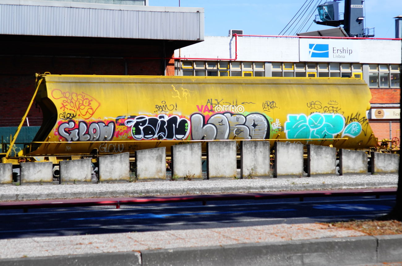 Graffiti Wall in Lissabon - Photo by Scalp64