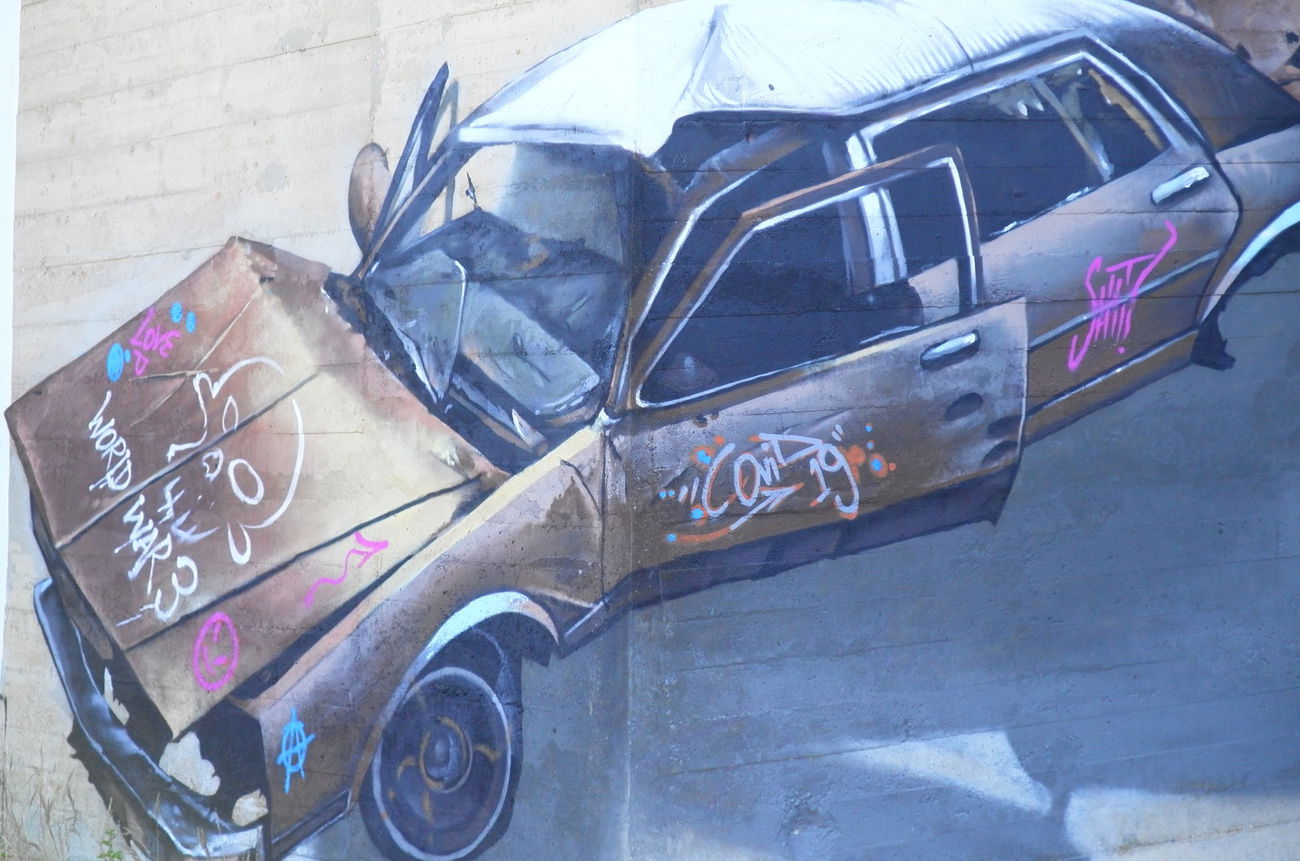 Graffiti Wall in Warte bitte... - Photo by Scalp64