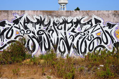 Graffiti Wall in Montijo e afonsoeiro - Photo by Scalp64